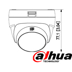 Cámara 5MP Full Color con Audio HAC-T1A51-U-IL-A-0280B-S2 | Megasis Bolivia