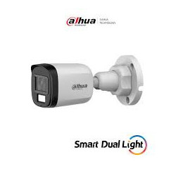 Cámara Bala Dahua 5MP Smart Dual Light DH-HAC-B1A51N-U-IL