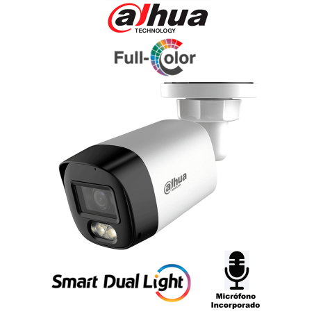 Cámara Dahua 5MP Smart Dual Light HAC-HFW1500RL-IL-A-S3