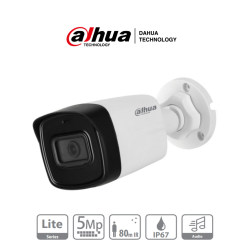 CAMARA HDCVI BALA 5MP *CON AUDIO  HAC-HFW1500TLM-IL-A-28-DI